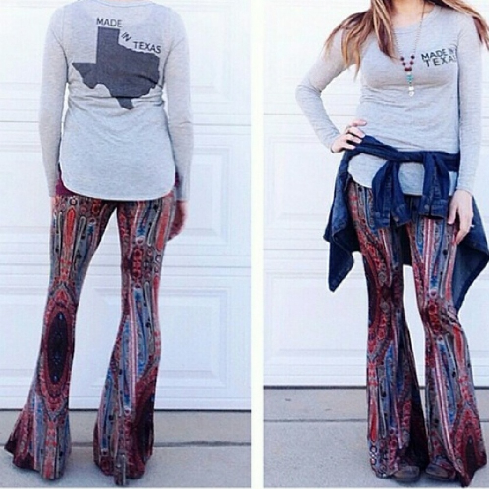 Bohemian Bell Bottoms - Picture 3 of 5